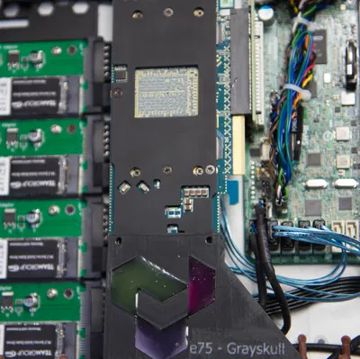 Chắn gió quạt Tenstorrent e75 cho case Supermicro SC505