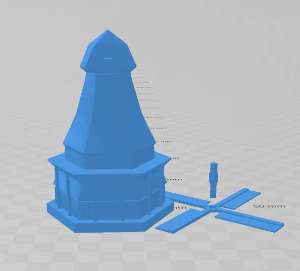 Cối Xay Gió Thời Trung Cổ - Image 1