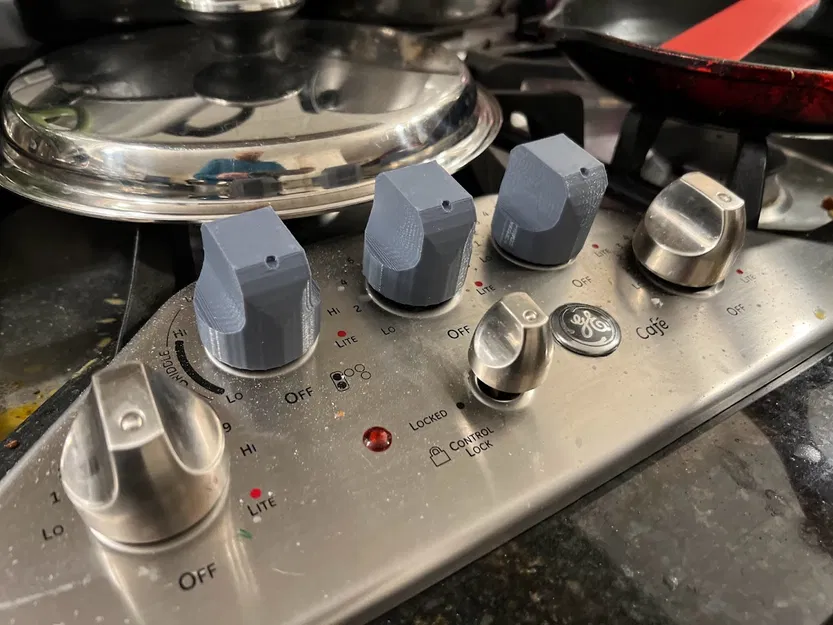 Núm Thay Thế Cho Bếp Ga GE Cafe Đời 2010 - Image 1