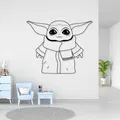 Baby Yoda - Tranh Treo Tường - Thumbnail 1