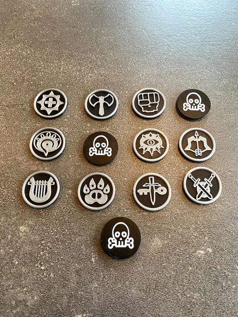 Token D&D - Phong cách JoCat Đơn giản cho các Lớp nhân vật - Image 2
