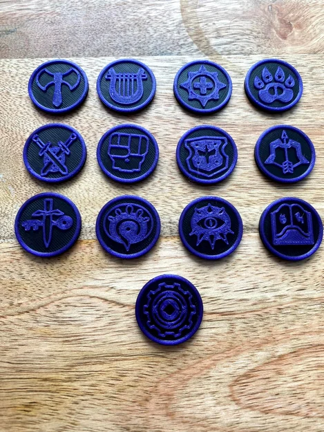 Token D&D - Phong cách JoCat Đơn giản cho các Lớp nhân vật - Image 3