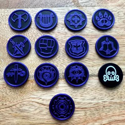 Token D&D - Phong cách JoCat Đơn giản cho các Lớp nhân vật