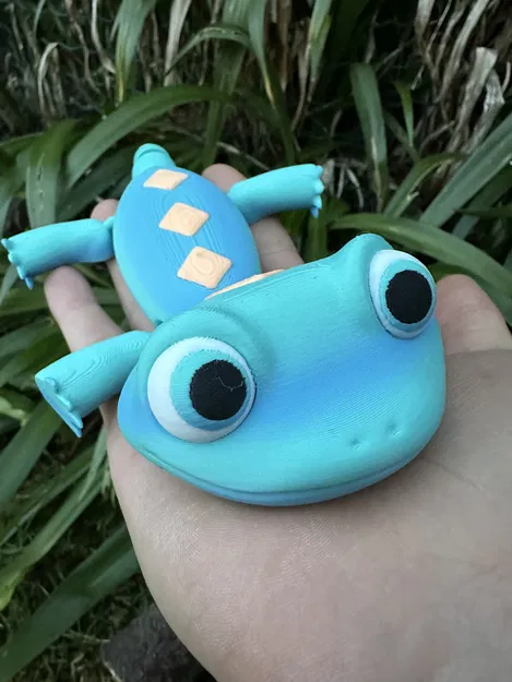 Bruni Frozen 2 (Dẻo) - Thằn Lằn Em Bé Dễ Thương - Image 1