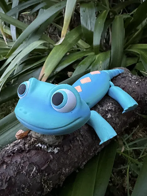 Bruni Frozen 2 (Dẻo) - Thằn Lằn Em Bé Dễ Thương - Image 4