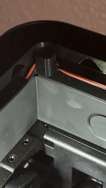 Giá đỡ kính trên Bambu Lab X1C có lỗ thông hơi, nam châm, rãnh LED và bản lề tùy chọn - Image 4