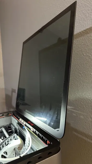 Giá đỡ kính trên Bambu Lab X1C có lỗ thông hơi, nam châm, rãnh LED và bản lề tùy chọn - Image 8