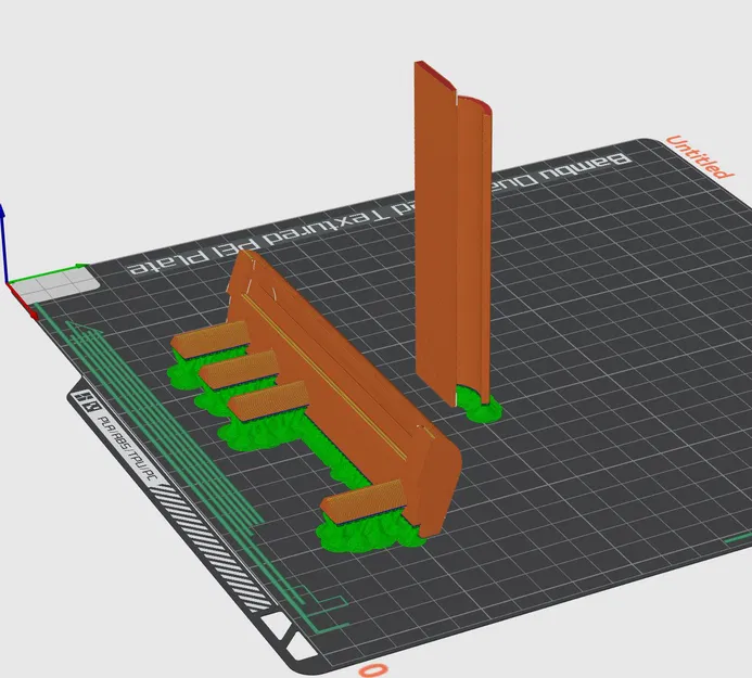 Giá đỡ kính trên Bambu Lab X1C có lỗ thông hơi, nam châm, rãnh LED và bản lề tùy chọn - Image 10