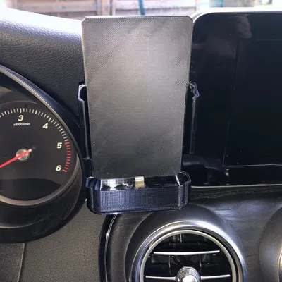 Giá đỡ điện thoại iPhone 8 cho Mercedes Benz C-Class W205 GLC X253