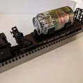 Giá Đỡ Lon Soda/Bia Cho Toa Xe Phẳng Lionel O-Gauge - Thumbnail 1