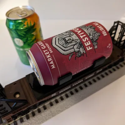 Giá Đỡ Lon Soda/Bia Cho Toa Xe Phẳng Lionel O-Gauge