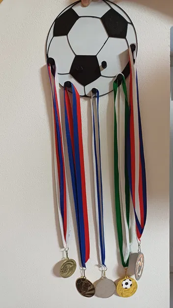 Móc Treo Huy Chương Hình Quả Bóng Đá - Image 1
