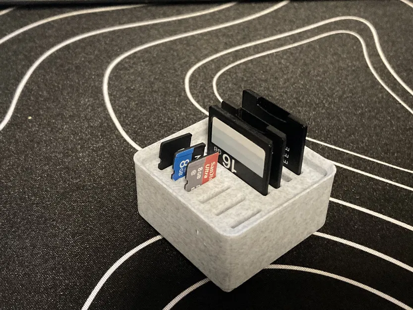 Hộp Đựng Thẻ SD/Micro SD Chuẩn Gridfinity - Image 1