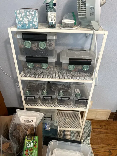 Lỗ thông hơi cho Isopod hoặc Bo mạch/Terrarium khác - Image 3