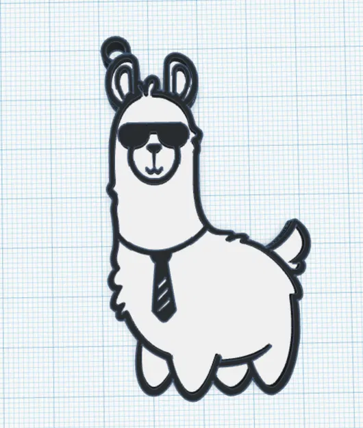 Móc Khóa Llama - Image 1