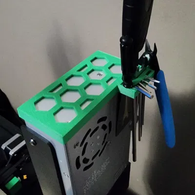 Chỗ Cất Đồ Nghề Cho Ender 3 Gắn Trên PSU