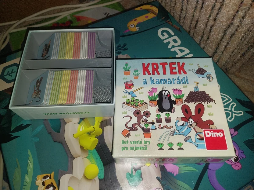 Khay đựng đồ chơi Krtek và bạn bè - DINO - Image 2