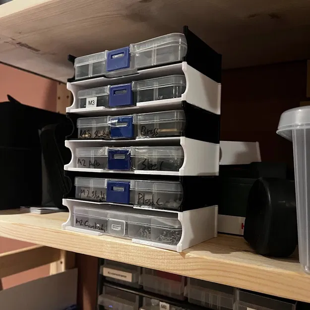 Kệ xếp chồng cho hộp đựng phụ tùng - Image 2