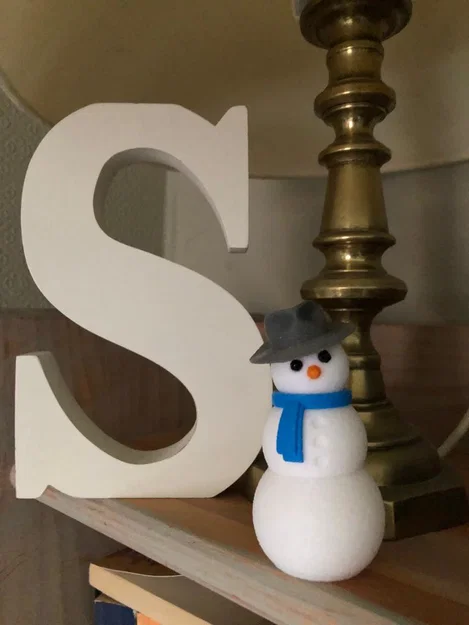 Nón Fedora cho Snowman Fidget Khớp Nối - Image 2