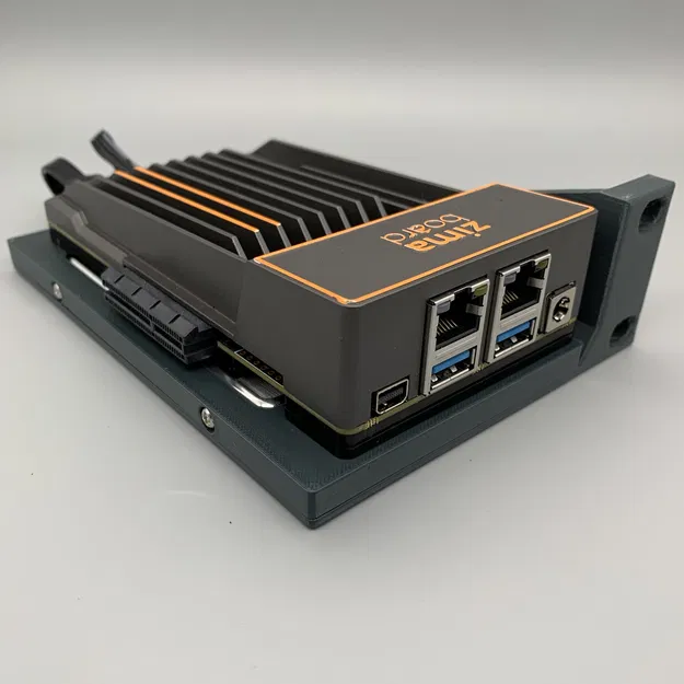 Giá đỡ Rack 1U cho ZimaBoard có tùy chọn gắn SSD - Image 1