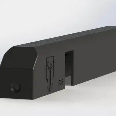 P35 Lower cheek rest - Chặn má dưới cho P35