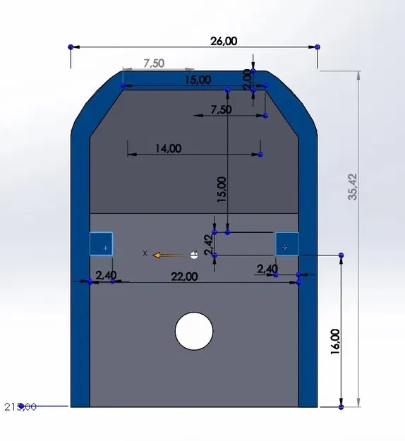 P35 Lower cheek rest - Chặn má dưới cho P35 - Image 4