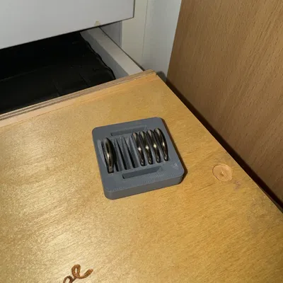 Hộp Đựng Pin Cúc Áo CR2025 Gridfinity (Bản Ngắn)