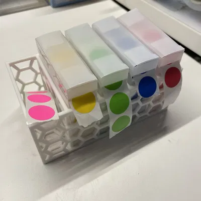 Hộp Đựng Cuộn Sticker Tổ Ong