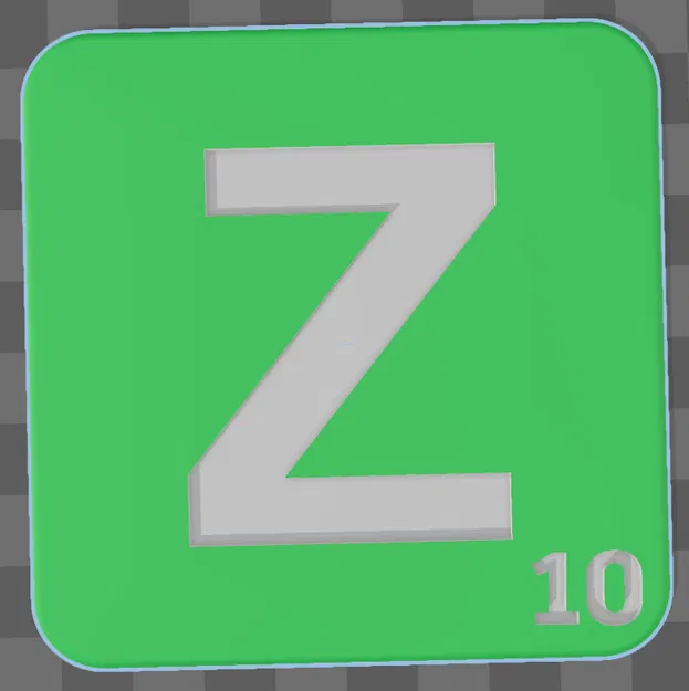 FILE STL CHỮ CÁI SCRABBLE IN 3D - BỘ CHỮ CÁI LỚN TÙY CHỈNH CHO CỜ BẠN - Image 2