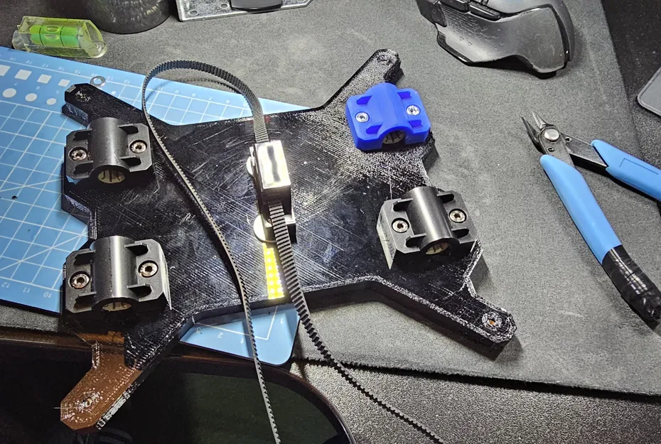 Bệ đỡ Y-axis cho Sovol SV06 dùng 4 bạc đạn (thay vì 3) - Image 1