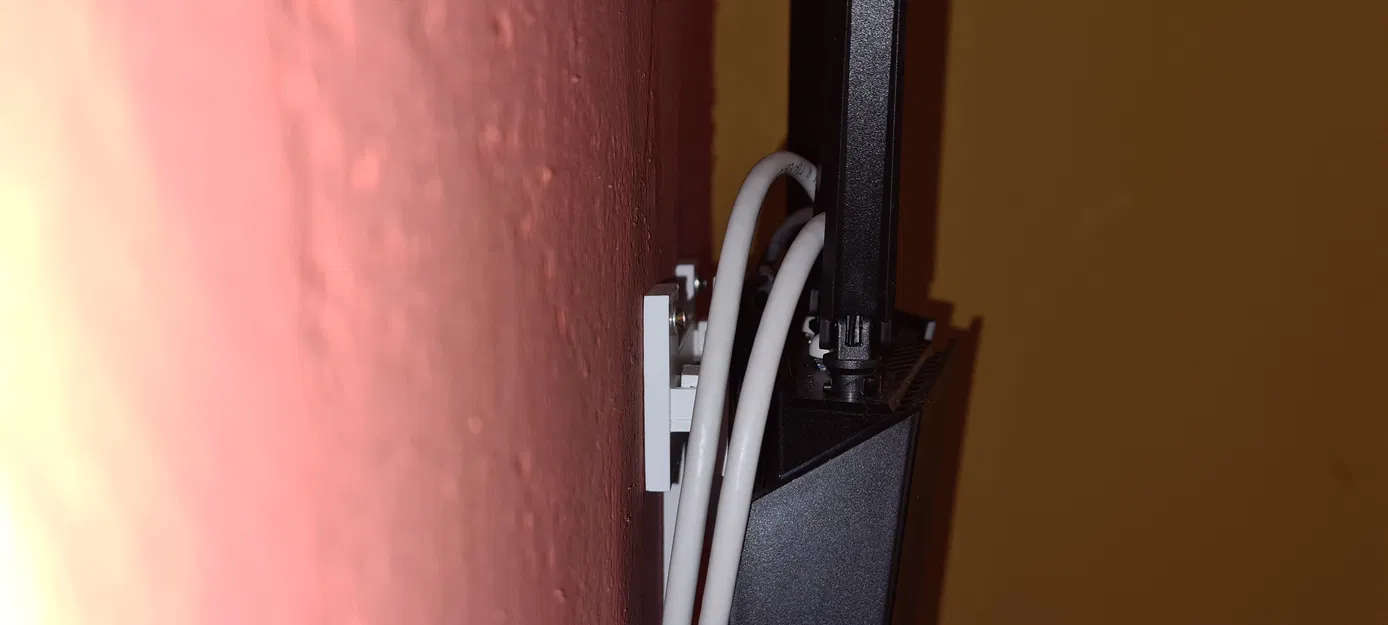 Giá treo tường modul cho Router Wifi ASUS RT-AX82U - Image 2