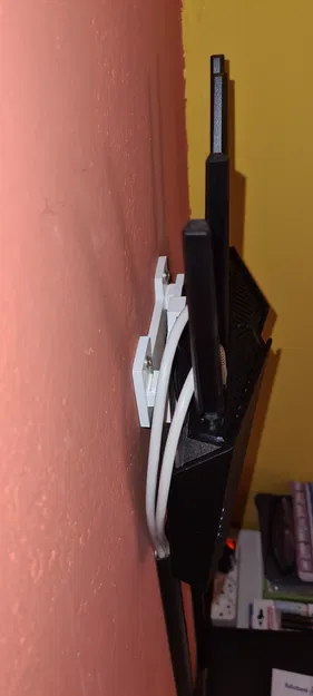 Giá treo tường modul cho Router Wifi ASUS RT-AX82U - Image 5