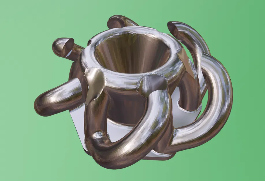 Móc Nối Lục Giác Chainmail NASA (Bản Tối Ưu Cho FDM và Bản Gốc) - Image 1