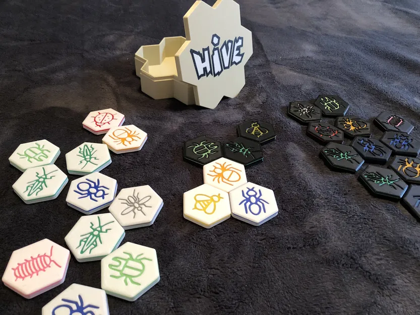 Mô hình Hộp Game Hive - Thiết kế Côn trùng Swarm - Image 1