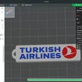 Móc Khóa Logo Turkish Airlines - Thumbnail 2