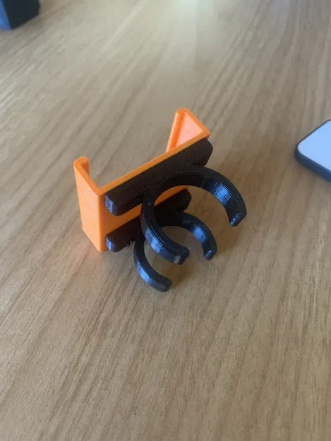 Kệ Giữ Remote Hồng Ngoại Kèm Kẹp Gắn Ống 25mm (OnShape) - Image 6