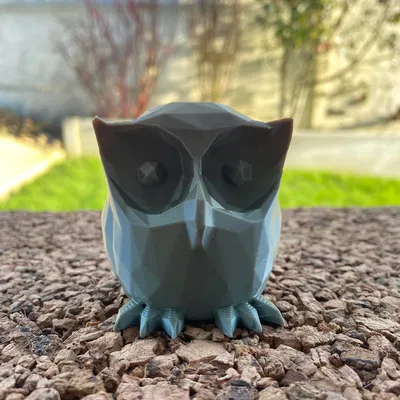 Cú Juste Phong Cách Low Poly