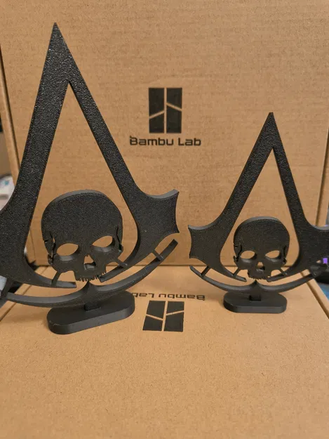 Logo Assassin's Creed Black Flag Kèm Đế - Image 2