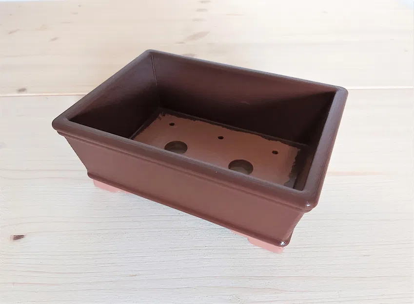 Chậu Bonsai Chữ Nhật Shohin 02 - Image 1