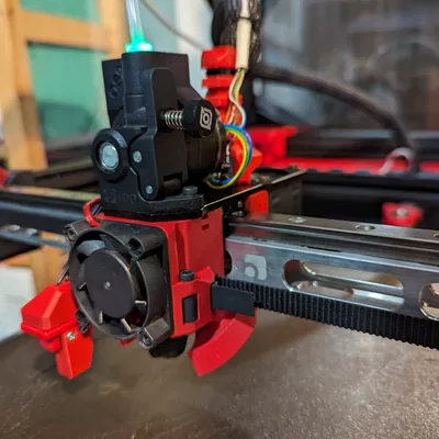 Mặt trước bộ đầu in Ratrig (Beta 2) cho đầu dò klicky