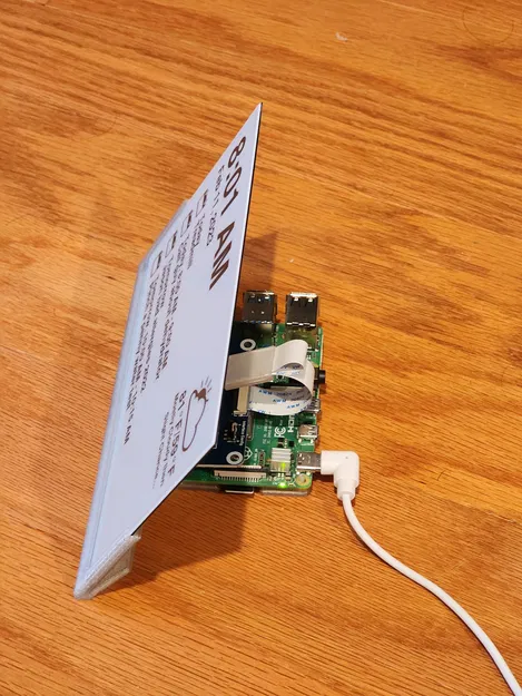 Giá đỡ Màn hình ePaper/EInk Waveshare 7.5 inch có đế Raspberry Pi 3/4 - Image 1