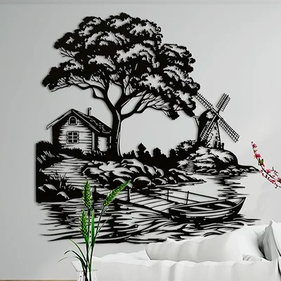 Mô hình 3D: Bên sông