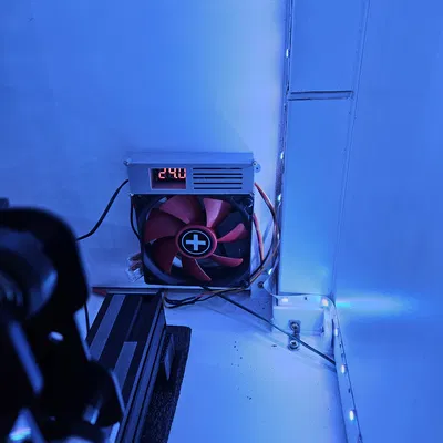 Vỏ cho Bộ điều khiển Tốc độ Quạt 12V PWM 2-3 Dây