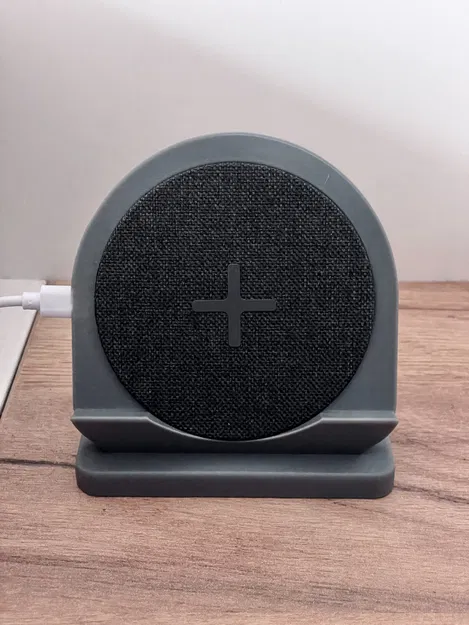 Giá đỡ điện thoại kèm sạc không dây Ikea Nordmärke - Image 2