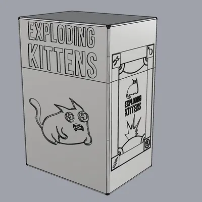 HỘP ĐỰNG BÀI EXPLODING KITTENS