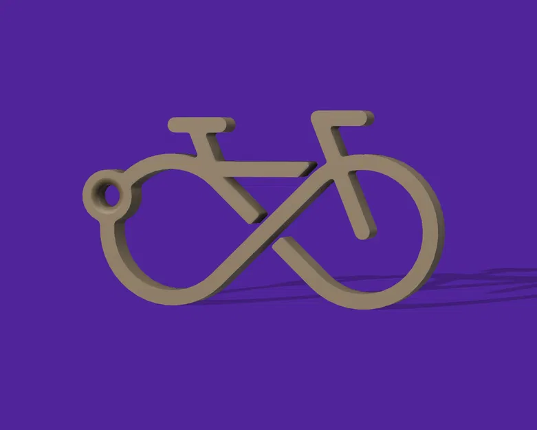 Móc Khóa Xe Đạp Vô Tận (Phiên Bản Mới) - Image 2