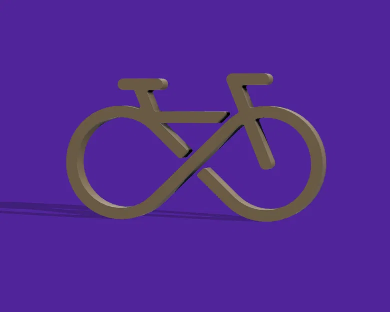 Móc Khóa Xe Đạp Vô Tận (Phiên Bản Mới) - Image 3