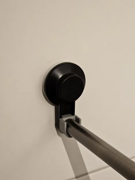 Gá giữ thanh IKEA Tisken, Giá treo rèm phòng tắm - Image 3