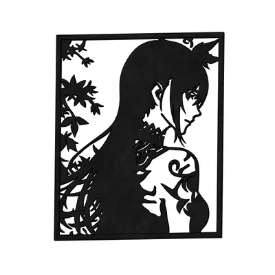 Tranh Treo Tường Cô Gái 2D