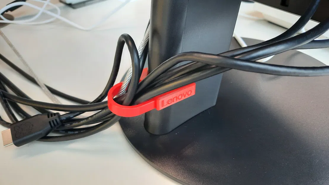 Giá đỡ kẹp dây cáp cho Màn hình Lenovo ThinkVision T25D-10 - Image 1